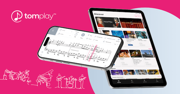 Tomplay - Interactive Sheet Music with Backing Tracks | Tomplay