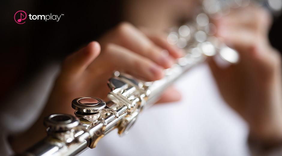 6组基本长笛小调音阶，带乐谱和音频伴奏