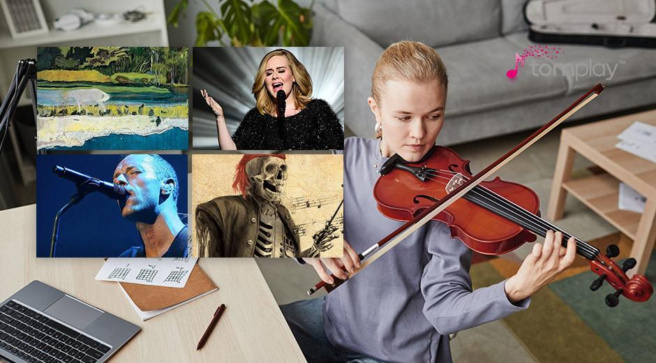 모든 수준의 연주자들을 위한 무료 바이올린 악보 10곡