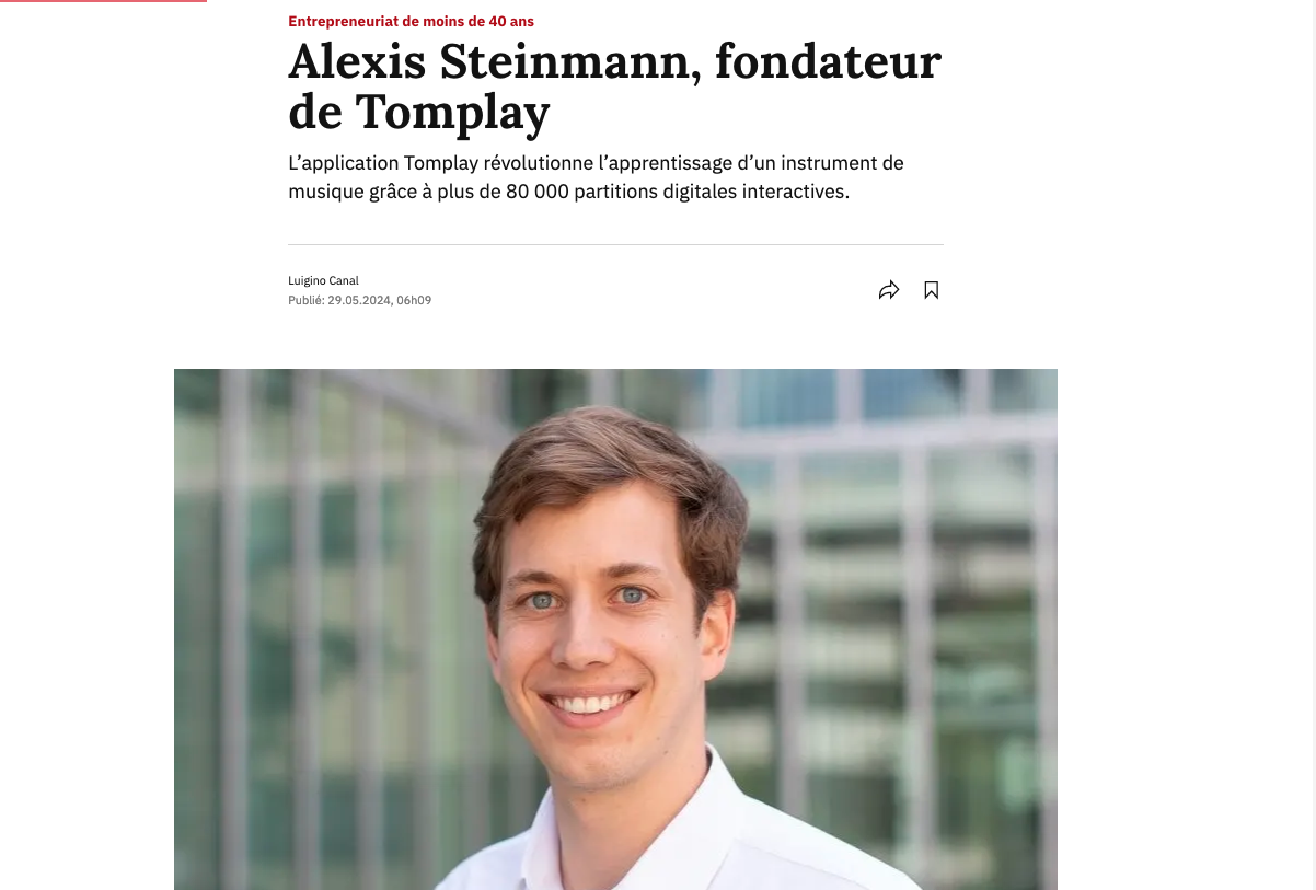 Bilan - Top Entrepreuneur under 40 