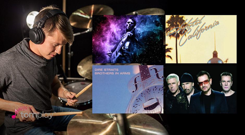 8 peças de bateria para iniciantes (com partituras)