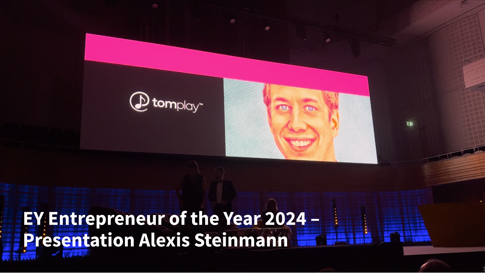 EY Entrepreneur of the Year 2024 – Presentation Alexis Steinmann (Tomplay) 