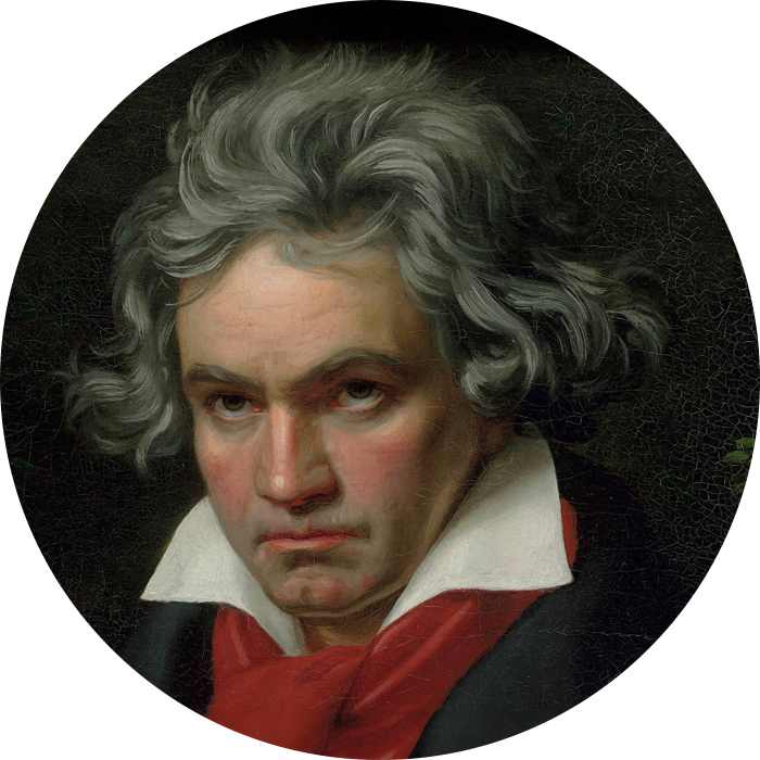 Musiknoten von Beethoven