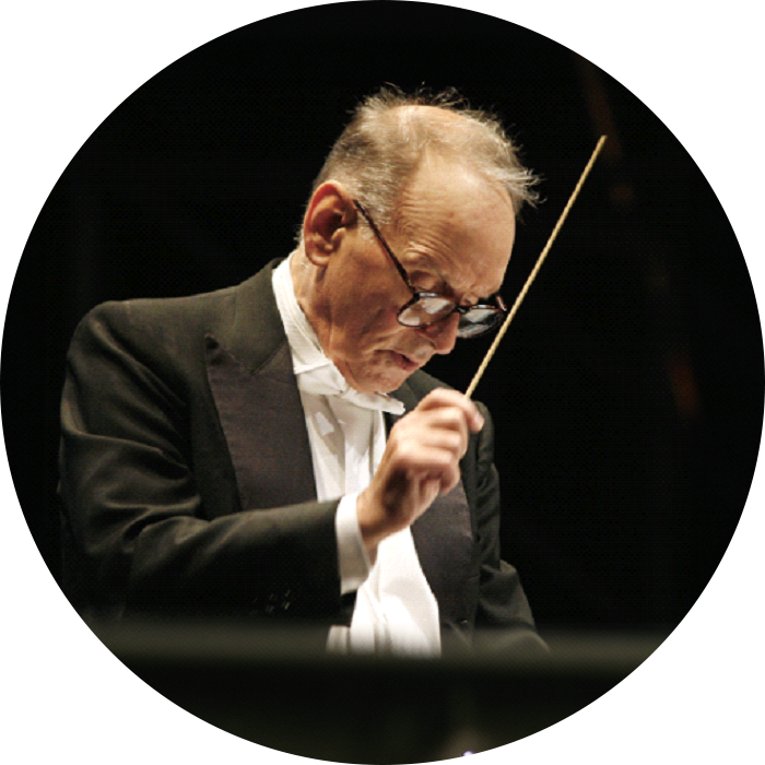 Musiknoten von Ennio Morricone