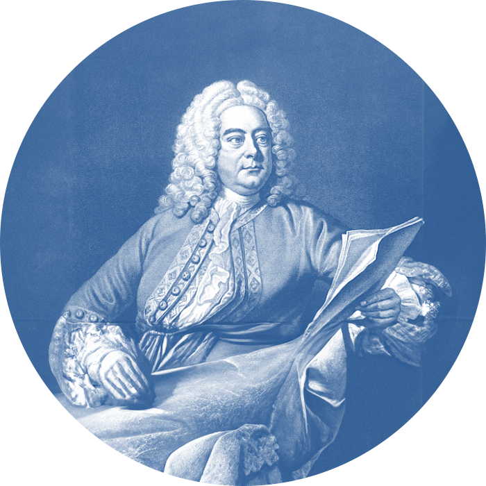 Musiknoten von Handel