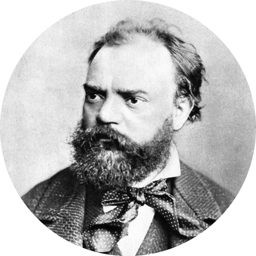 Musiknoten von Antonín Dvořák